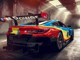 Bmw M8 Gte Rear Bmw Sports Car Wallpaper Car