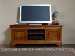 Meuble Tv 16 9eme En Merisier Massif De Style Louis Philippe Portes Bois Meuble En Merisier