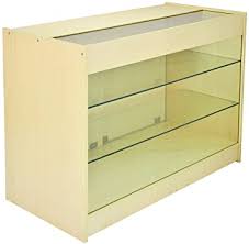 Well you're in luck, because here they come. Monstershop K1200 Lockable Glass Shop Counter Retail Display Cabinet Maple 120cm X 90cm X 60cm Amazon Co Uk Diy Tools