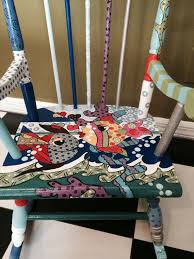 Sold Kids Rocker Kids Furniture Hand Painted Kids Furniture Hand Painted Furniture Painted Rocking Chairs Hand Painted Furniture Childrens Rocking Chairs