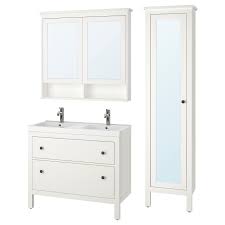 Hemnes Odensvik Mobilier Salle De Bain 6 Pieces Blanc Voxnan Mitigeur Lavabo Ikea Mobilier Salle De Bain Mitigeur Lavabo Hemnes