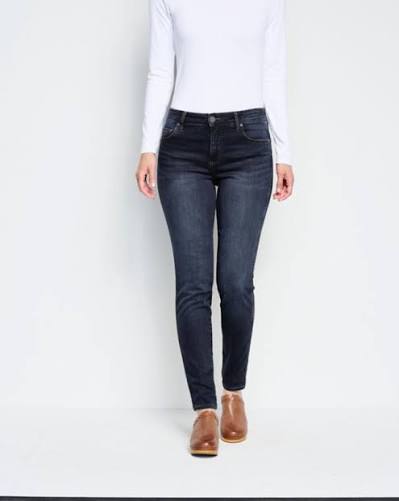 Kut from the Kloth Diana Fab Ab Ankle Straight Leg Jean