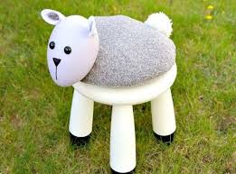 Style Upgrade Diy Ideas For Giving The Ikea Mammut Stool A Makeover Ikea Stool Diy Stool Ikea