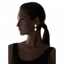 Boucles d'oreilles en argent sterling rose 0925 or avec perle de culture