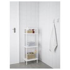 Ikea Dynan Hylla Med Handduksstang Handtuchhalter Weiss Handtuchhalter Regal