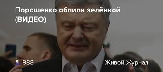 24 августа петра порошенко облили зеленкой у здания кабмина в киеве. Mnvmegjg5bsxum