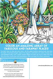 Escapes fashion art coloring book by marty noble for coloring escapes. Welcome To Dover Publications
