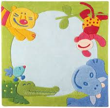 Wer würde sich nicht gern zwischen den zarten, bunten blumen niederlassen und dem schmetterling beim. Haba Teppich Dschungel Kinderteppichland De