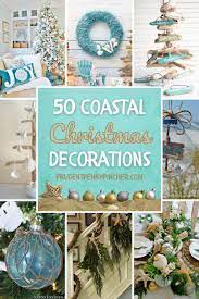 Beach christmas decorations diy paper christmas. 50 Diy Coastal Christmas Decorations Prudent Penny Pincher