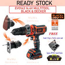 Get free shipping on qualified black+decker drills or buy online pick up in store today in the tools department. Evo143 Black Decker 14 4v Evo Multitool Shopee Malaysia