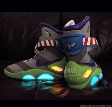 Buzz Lightyear Nike Air Magz Nike Air Mag Sneakers Men Fashion Nike