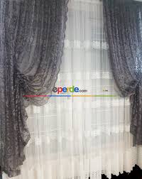 Üst kısımlarını pencere boyu ve enine göre ayarlayıp önce ikiye sonra tekrar ikiye katlayıp göz kararıyla perde yıkandıkça üstteki bütün parça için telalar parçalanır diye düşünüyorum. Tul Fon Gri Fon Perde Gri Fume Antrasit Eperde Com