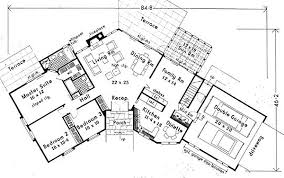 The hamburg home plan 1243: Unique Angled Design 9907mw Architectural Designs House Plans