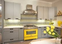 Deep grey details give this historic new york kitchen a modern feel. 11 Trendy Ideas That Bring Gray And Yellow To The Kitchen