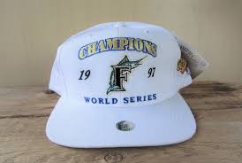 florida marlins 1997 world series champions vintage 90s official licensed mlb snapback hat by signatures major leag in 2020 1997 world series world series hats for men official licensed mlb snapback hat