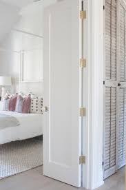 We did not find results for: White Bi Fold Master Bedroom Doors With White And Gold Door Knobs Transitional Bedroom