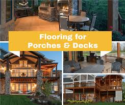 What do you want guests to feel upon arriving? How To Choose The Right Flooring For Your New Home S Porch And Deck