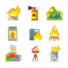 Es importante conocer a que tipo de incendio podemos enfrentarnos para de ese modo. Incendio Forestal Vectores Graficos Imagenes Vectoriales Depositphotos