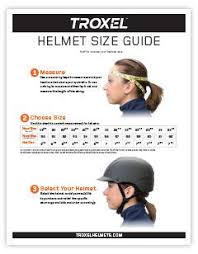 Helmet Size Guide Troxel Helmets