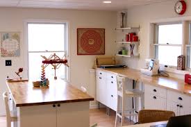 Transform a tired, unloved corner into a craft room with a few fabulous finds. Office Craft Room Furniture Novocom Top