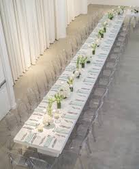 Modern Sleek All White Tablescape Chicago Wedding Venues Contemporary Wedding Industrial Wedding Venues