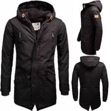 Solid Herren Winter Parka Kapuze Winter Jacke Kunstfell Mantel Regenjacke Weste Manner Mode Jacken Herren Jacken Winter