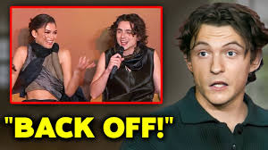 Tom Holland Reacts To Timothee Chalamet Flirting With Zendaya
