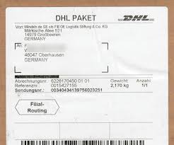 Bei der von mir gesuchten vorlage handelt es sich praktisch nur um eine maske, die man ausfüllt, und dann kann man sich seinen paketschein selbst. Philaseiten De Moderne Postgeschichte Paketaufkleber Auf Dhl Inlandspaketen