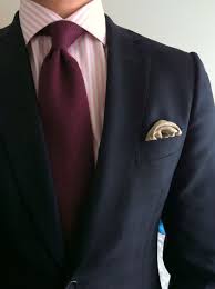 Black And Pink Suit Combination Navy Suit Pink Peach Striped Shirt Burgundy Grenadine Tie Light Green Patterned Pock Shirt And Tie Combinations Navy Suit Pink Shirt Mens Outfit Inspiration