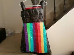 Erin S Duct Tape Dress Duct Tape Dress Duct Tape Duct Tape Projects