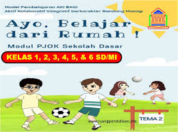 Modul Bdr Pjok Tema 1 2 3 Dan 4 Kelas 1 2 3 4 5 6 Sd Mi Kurikulum 2013 Ruang Pendidikan
