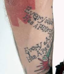 Every saint has a past. Meanings And Stories Behind Machine Gun Kelly S Tattoos Tattoo Me Now