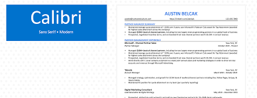 best fonts for your resume in 2020