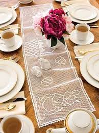 Easter Table Runner Easter Table Runners Easter Table Runner Pattern Easter Crochet Patterns