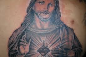 Tatuagem » galeria » sagrado coração de jesus. Arabesco Foto 1163 Mundo Das Tatuagens