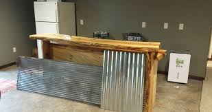 If you're looking to go all out this is a great speakeasy idea for your basement. Rustic Basement Bar Project By Jim At Menards