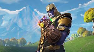 Application non officielle pour les fonds d'écran d'emotes, danses, peaux, magasin quotidien et autres cosmétiques légendaires des jeux fortnites! Fortnite Battle Royale Thanos Avec Le Gant De L Infini