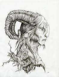 Pan S Labyrinth Poster Illustration On Behance Labyrinth Art Scary Art Dark Art Drawings