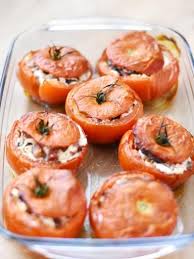 Tomates Farcies Au Chevre Chaud Recette Recettes De Cuisine Recette Tomates Farcies Recette Tomate