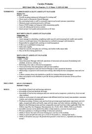 Post this executive assistant job description job ad to 18+ free job boards with one submission. Browse Our Sample Of Assistant Manager Job Description Template For Free Restaurant Management Manager Resume Job Resume Examples