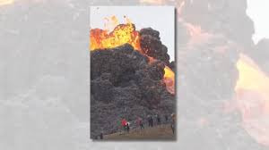 Authentic Video of Tourists Watching a Volcano Erupt in Iceland? |  Snopes.com