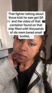 Ship Container in California with Bodies