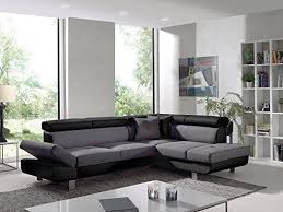 Bestmobilier Lisbona Canape D Angle Droit Convertible L 252 X P 190cm Canape Angle Canape Convertible Decoration Maison