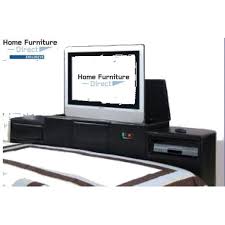 No footboard included with this purchase. Miles Black Queen Foot Board Tv Lift