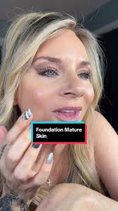 Liquid Foundation for Mature Aging Skin