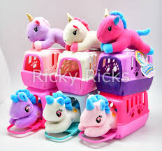 1 Small Pet Shop Toy Unicorn Cat Dog Carrying Case Kids Cute Magical Pony Stuffed Animal Plush Christmas Gift Unicornio Color May Vary Walmart Com Unicorn Toys Christmas Plush Unicorn Stuffed Animal