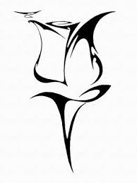 Rosebud Tattoo Because That S What My Pawpaw Called Me Tribal Rose Tattoos Tribal Rose Flower Drawing