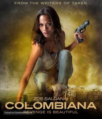 Colombiana (2011) blu-ray movie cover