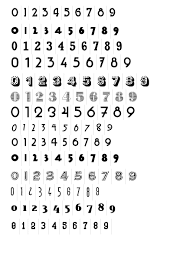 Artsy design creations can make use of tattoo number fonts in several ways, and hence make for indispensable additions to the free number tattoo fonts collections of any serious designer. Vintage Numbers Type Numbers Font Number Tattoo Fonts Tattoo Fonts Numbers Font