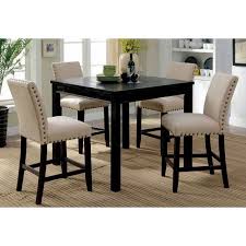 All collections living room dining room bedroom mattresses home office patio walker outlet warehouse usb charging furniture Kristie 5 Piece Counter Height Dining Set Furniture Of America Furniture Cart
